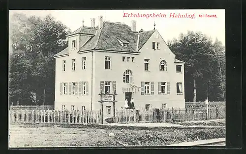 AK Feucht, Hotel Erholungsheim Hahnhof