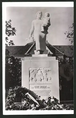 Fotografie Ansicht Kopenhagen, Denkmal für den Madkurv