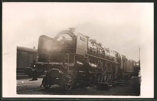 Fotografie Eisenbahn Frankreich, Dampflok Nr. 241-025