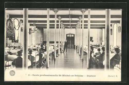 AK St-Michel-en-Priziac, Ecole professionelle, Dortoir