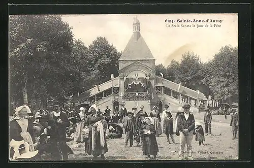 AK Sainte-Anne-d`Auray, La Scala Sancta le jour de la Fete