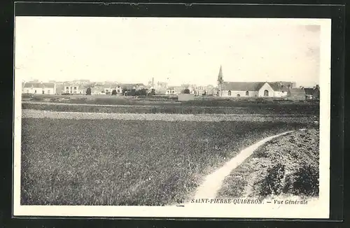 AK Saint-Pierre-Quiberon, Vue Générale