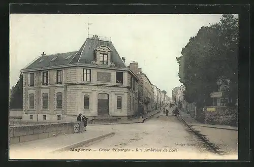 AK Mayenne, Caisse d`Epargne, Rue Ambroise de Lore