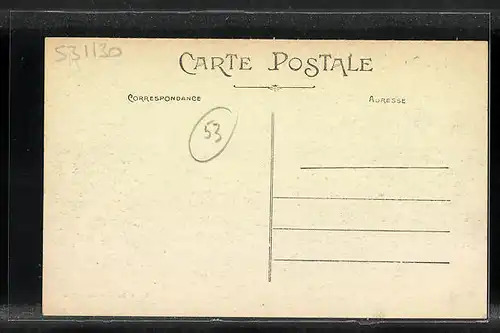 AK Pré-en-Pail, Le vieux Château