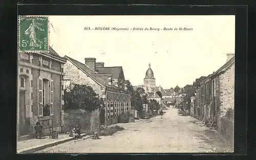 AK Bouére, Entrée du Bourg, Route de St Denis