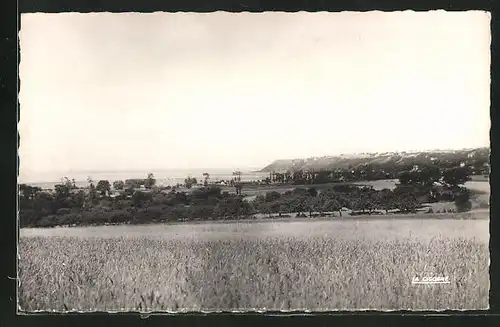 AK St-Jean-Le-Thomas, Vue générale avec la plage