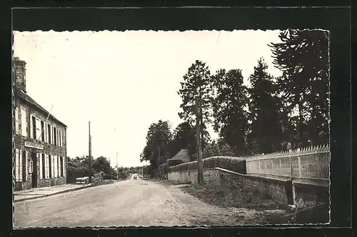 AK Le Teilleul, La Route de St-Hilaire