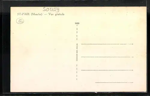 AK Saint-Pair, Vue generale