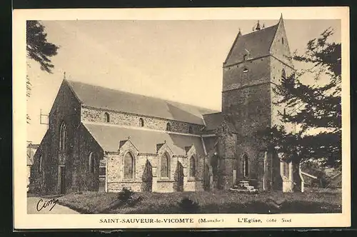 AK Saint-Sauveur-le-Vicomte, l'Eglise