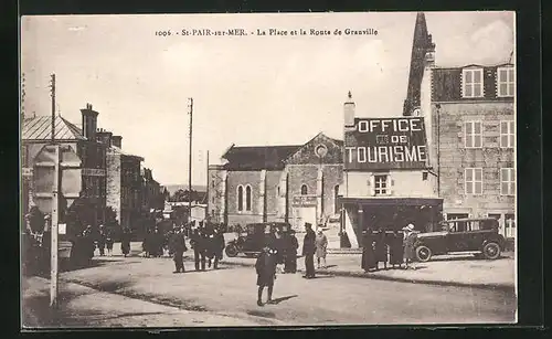 AK St-Pair-sur-Mer, La Place et la Route de Granville