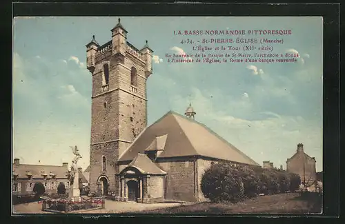 AK St-Pierre-Église, L'Église et la Tour