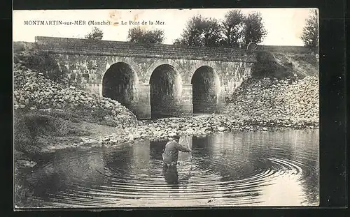 AK Montmartin-sur-Mer, Le Pont de la Mer