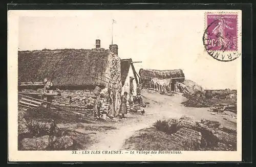 AK Iles Chausey, Le Village des Blainvillais