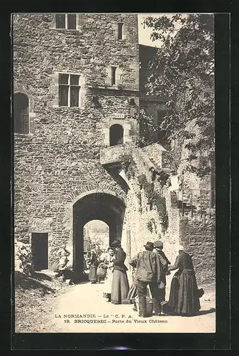 AK Bricquebec, Porte du Vieux Chateau