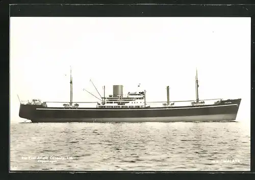 AK Handelsschiff MS Malaya, East Asiatic Company Ltd. Copenhagen