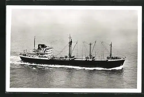 AK Handelsschiff MS Congokust, Holland West-Afrika Lijn N.V. Amsterdam