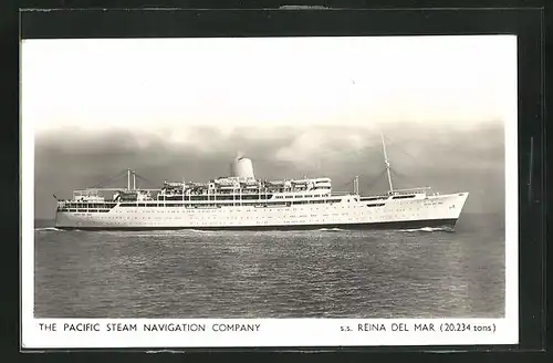 AK Passagierschiff SS Reina del Mar, Pacific Steam Navigation Company