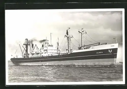 AK Handelsschiff SS Aalsdijk, Holland-America Line