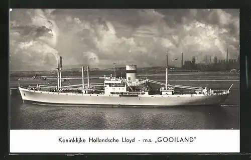 AK Handelsschiff MS Gooiland, Koninklijke Hollandsche Lloyd