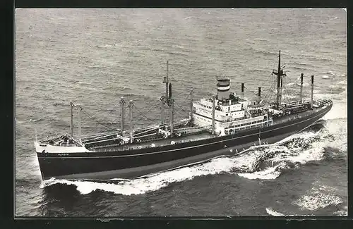AK Handelsschiff SS Almdyk der Holland-Amerika Linie
