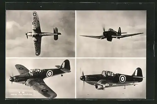AK Kampf-Flugzeuge der Royal Air Force