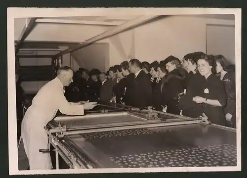 Fotografie Ansicht Berlin-Lichterfelde, Stoffdruckerei des Deutschen Modeinstituts