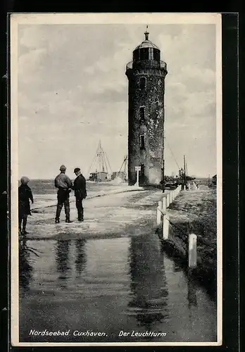 AK Cuxhaven, Am Leuchtturm