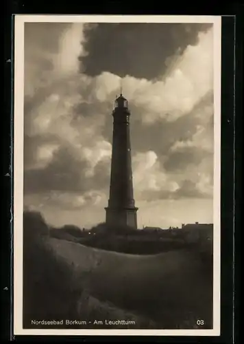 AK Borkum, Partie am Leuchtturm