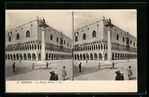 Stereo-AK Venise, Le Palais Ducal