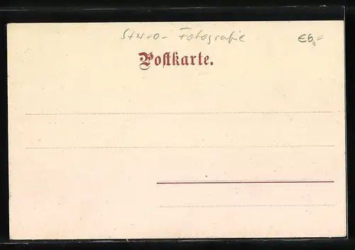 Stereo-AK Auf dem Anstand