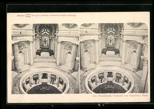 Stereo-AK Paris, Grabmal von Napoleon