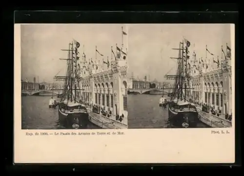 Stereo-AK Le Palais des Armées de Terre et de Mer