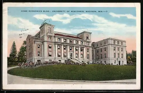AK Madison, WI, Home Economics Bldg., University of Wisconsin