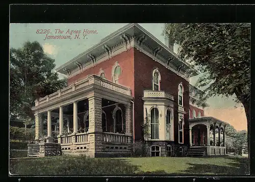 AK Jamestown, NY, The Agnes House