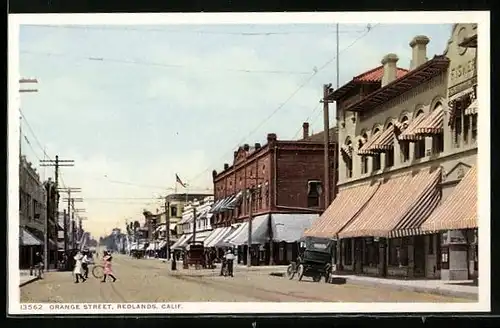 AK Redlands, CA, Orange Street
