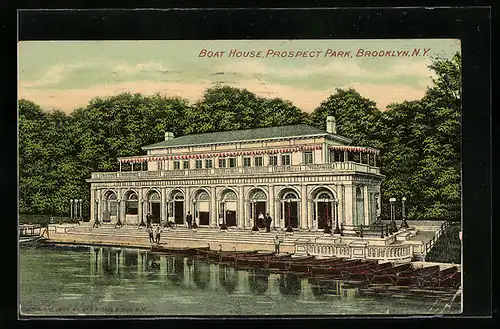 AK Brooklyn, NY, Boat House Prospect Park