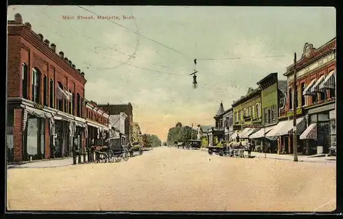 AK Marlette, MI, Main Street