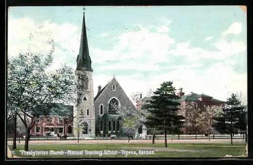 AK Topeka, KS, Presbyterian Church, Manual Training School
