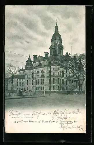 AK Davenport, IA, Court House of Scott County