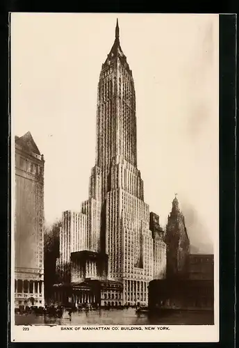 AK New York, NY, Bank of Manhattan Co. Building