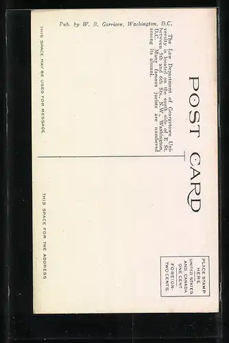 AK Washington D.C., Law Department of Georgetown University