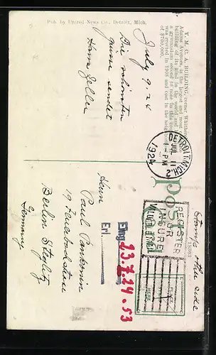 AK Detroit, MI, Y. M. C. A.