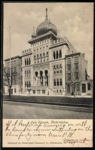 AK Philadelphia, PA, Lulu Temple