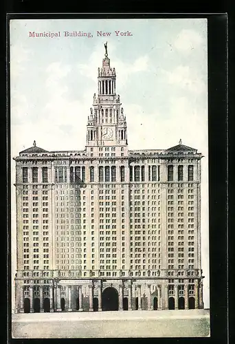 AK New York, NY, Municipal Building