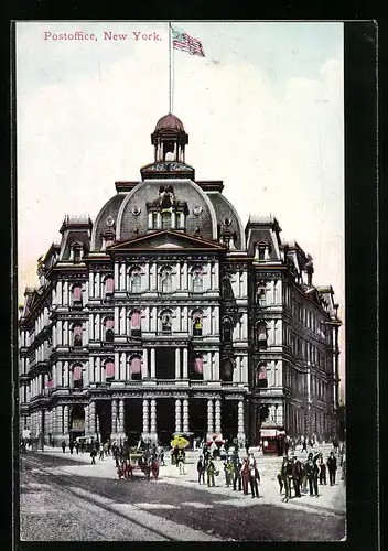 AK New York, NY, Postoffice