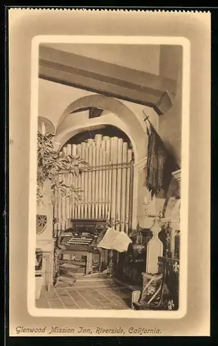 AK Riverside, CA, Glenwood Mission Inn, Organ