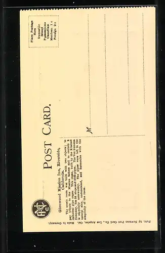 AK Riverside, CA, Glenwood Mission Inn, Organ