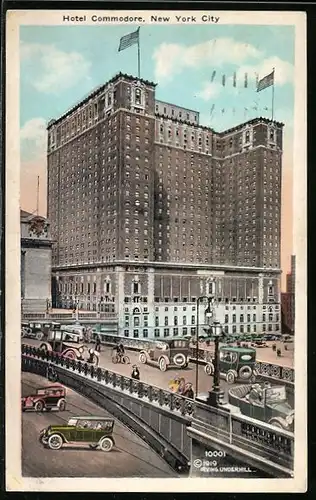 AK New York, NY, Hotel Commodore