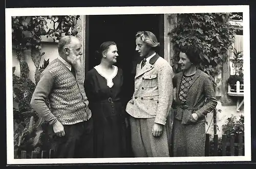 AK Passionsspiele Oberammergau 1934, Willi Bierling, Johannesdarsteller