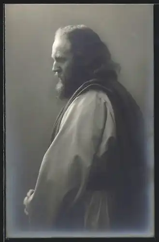 AK Passionsspiele Oberammergau 1910, Jesus, Anton Lang